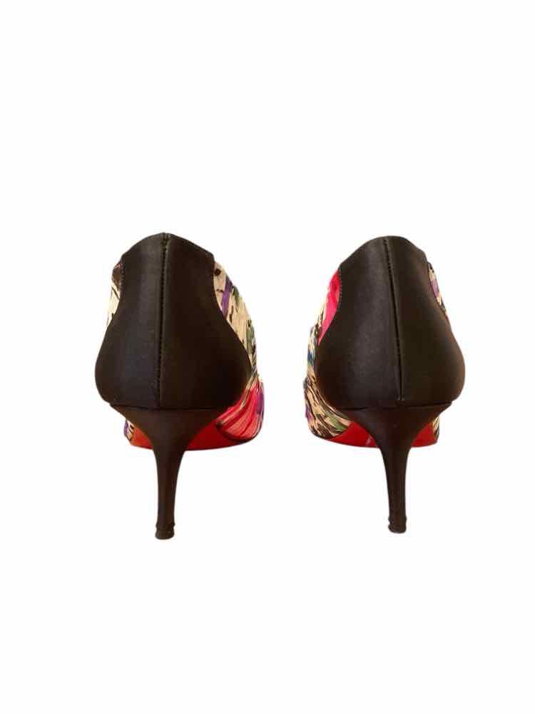 Christian Louboutin Size 38 BLK/MULTI Shoes