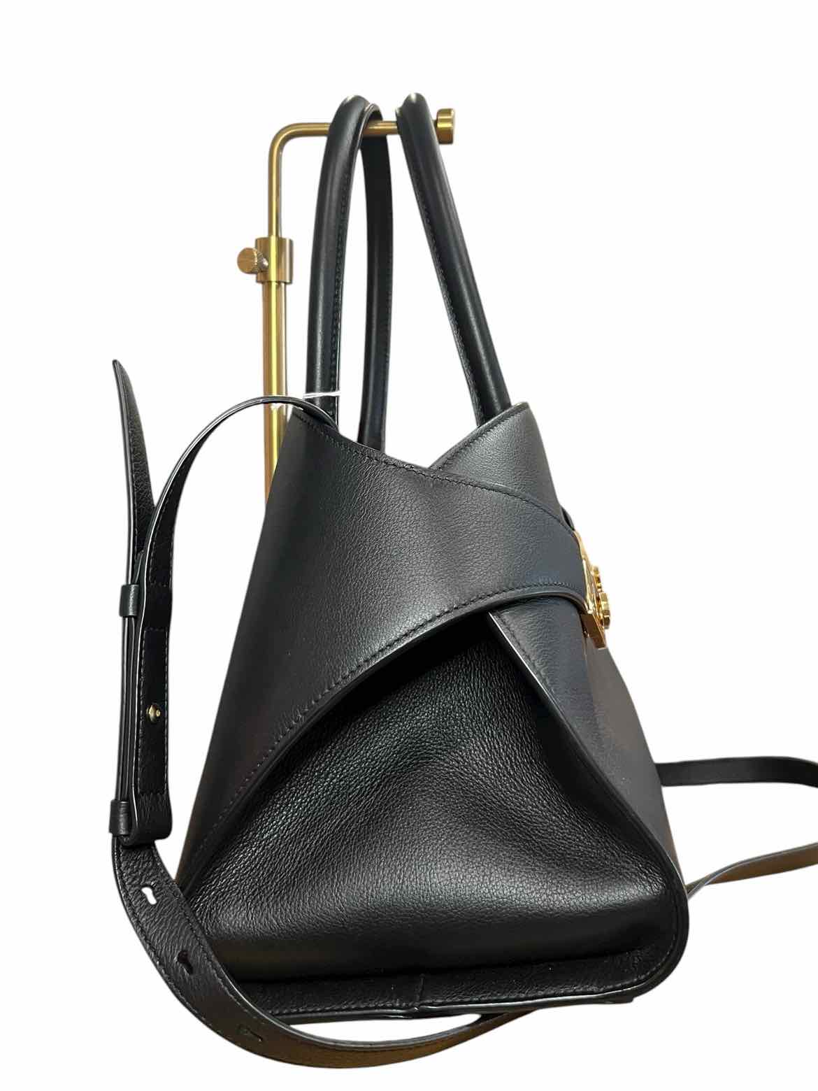 Ferragamo Size Medium black/red/gold Purse