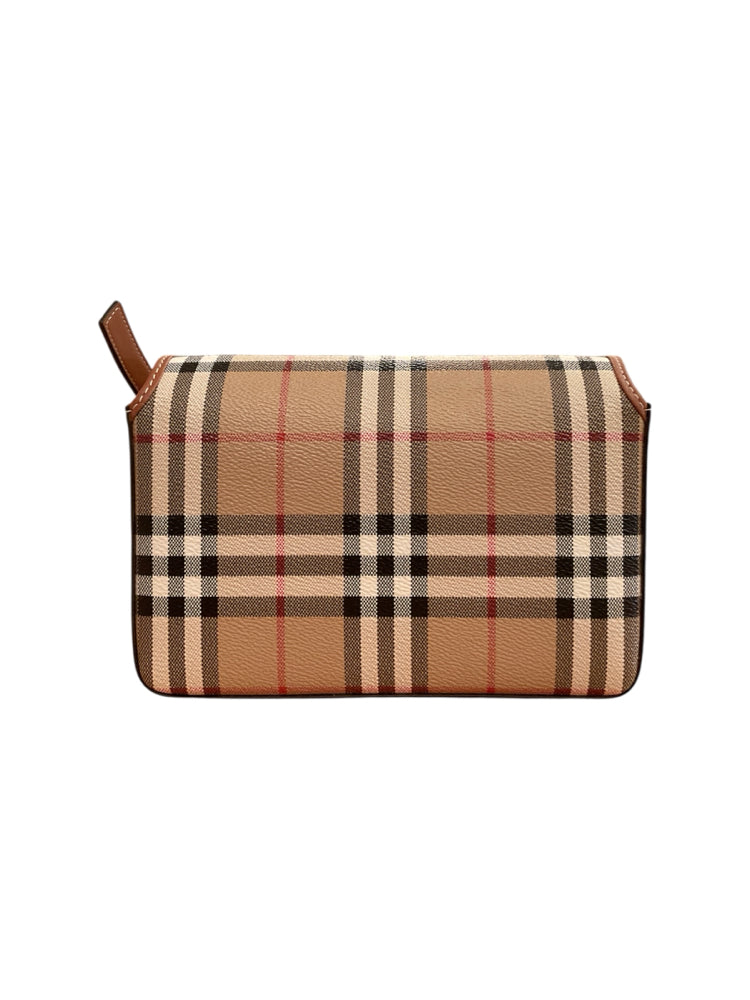 BURBERRY Size Small Hampshire Check Purse