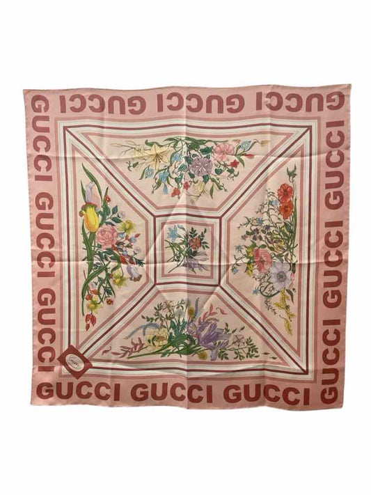 GUCCI Size 90 FLORAL Scarf