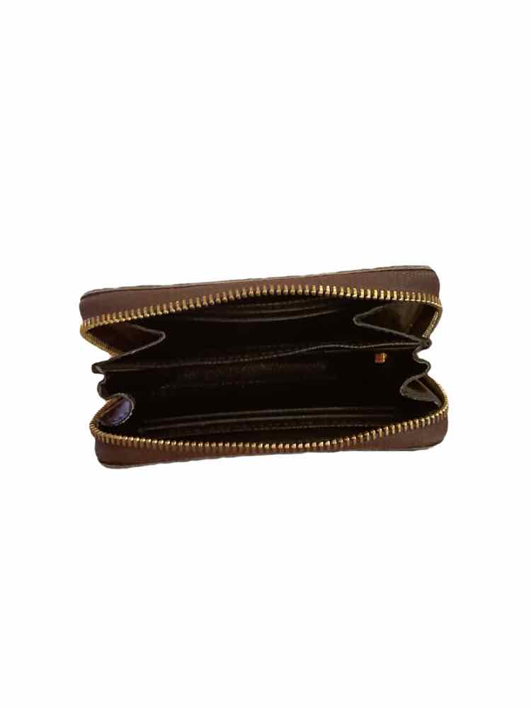 LOUIS VUITTON Size Small Brown/gold Wallet