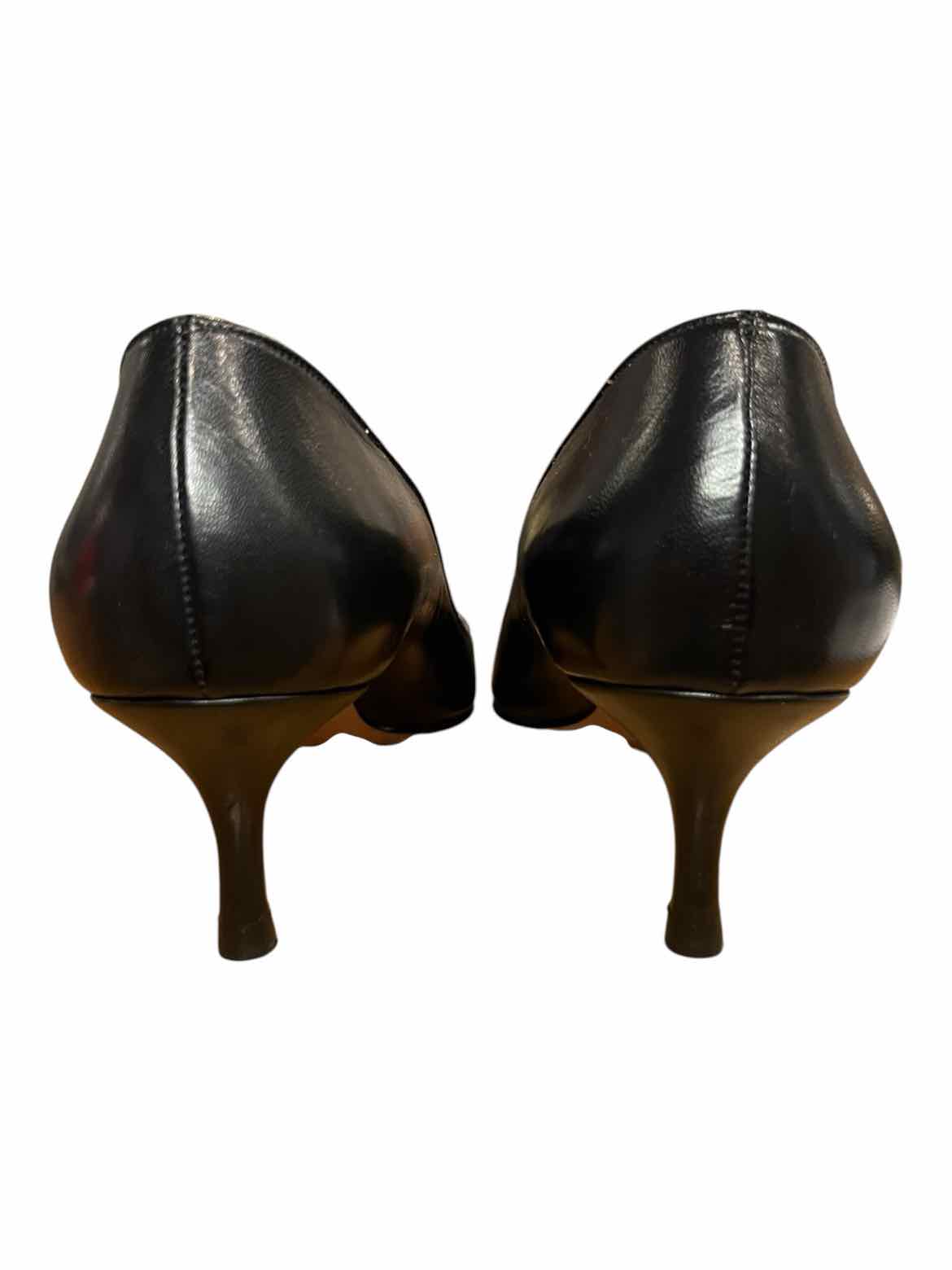 Manolo Blahnik Size 39.5 Black Shoes