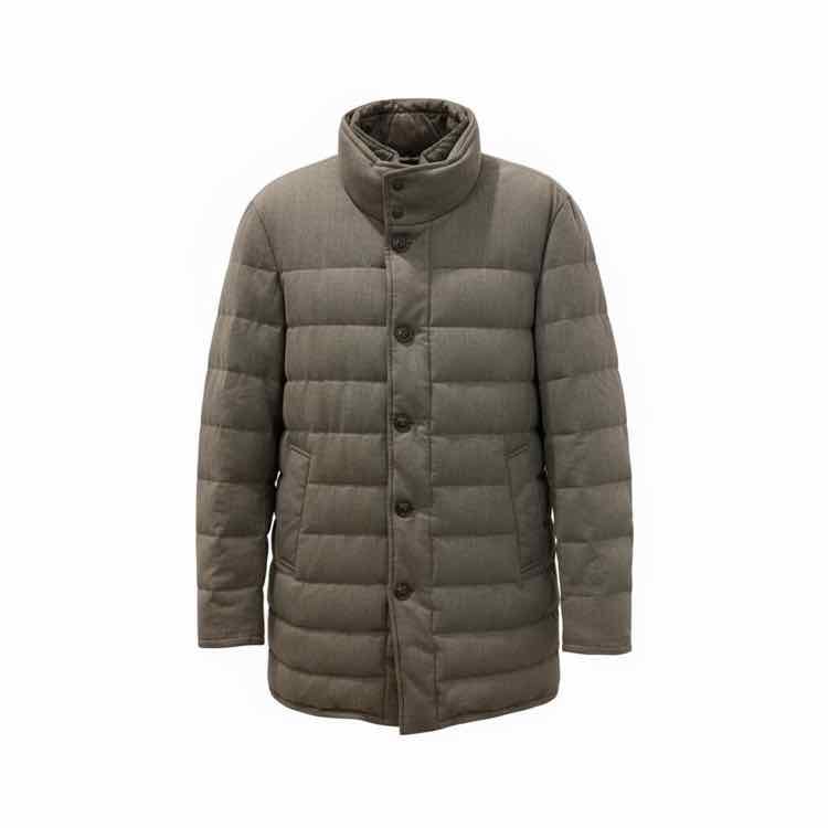 Moncler Size Large Grey Coat