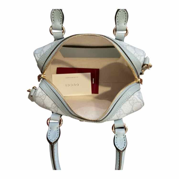 GUCCI Size mini Dusty Blue Purse