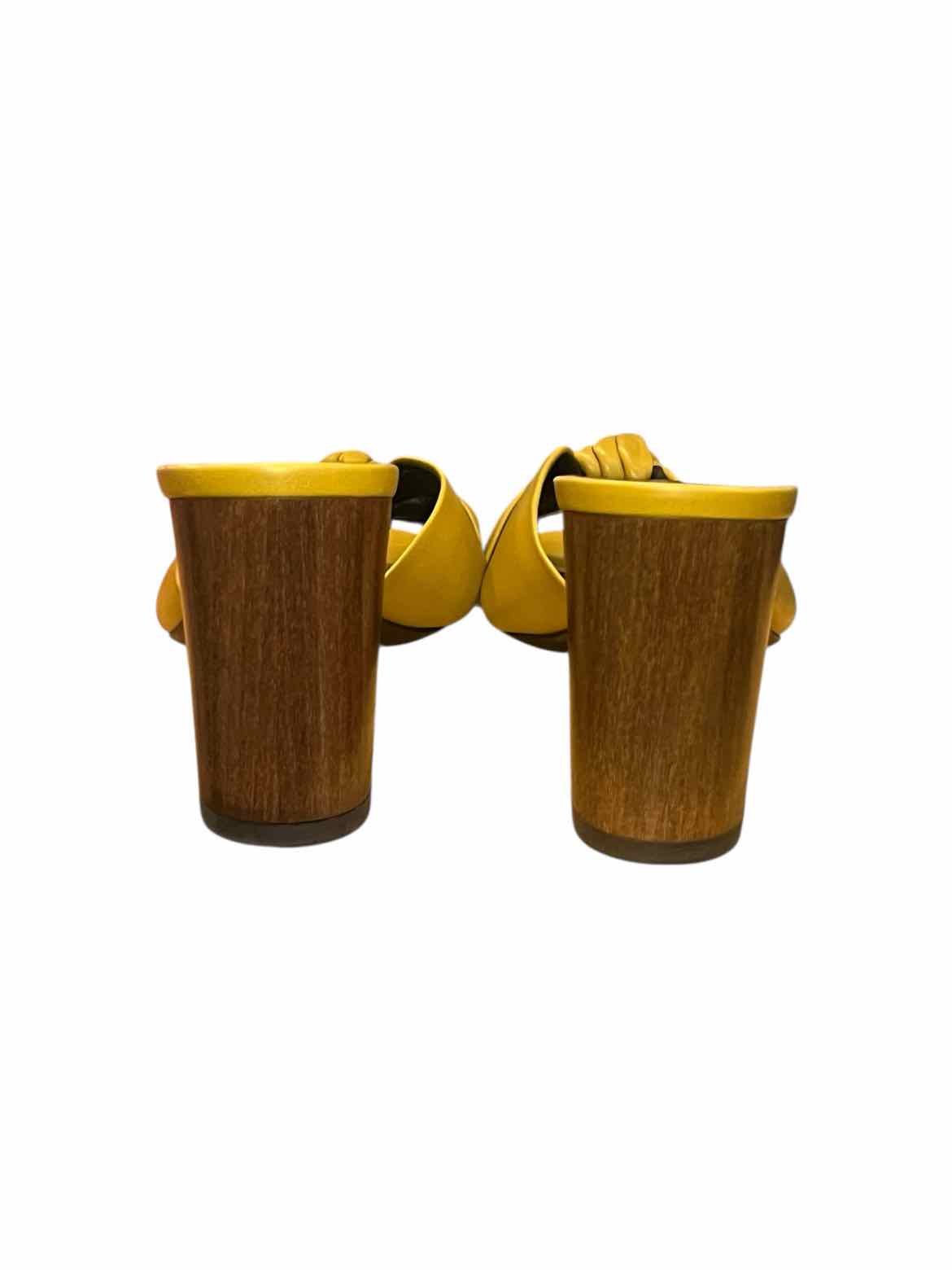 Saint Laurent Size 37.5 Mustard Shoes