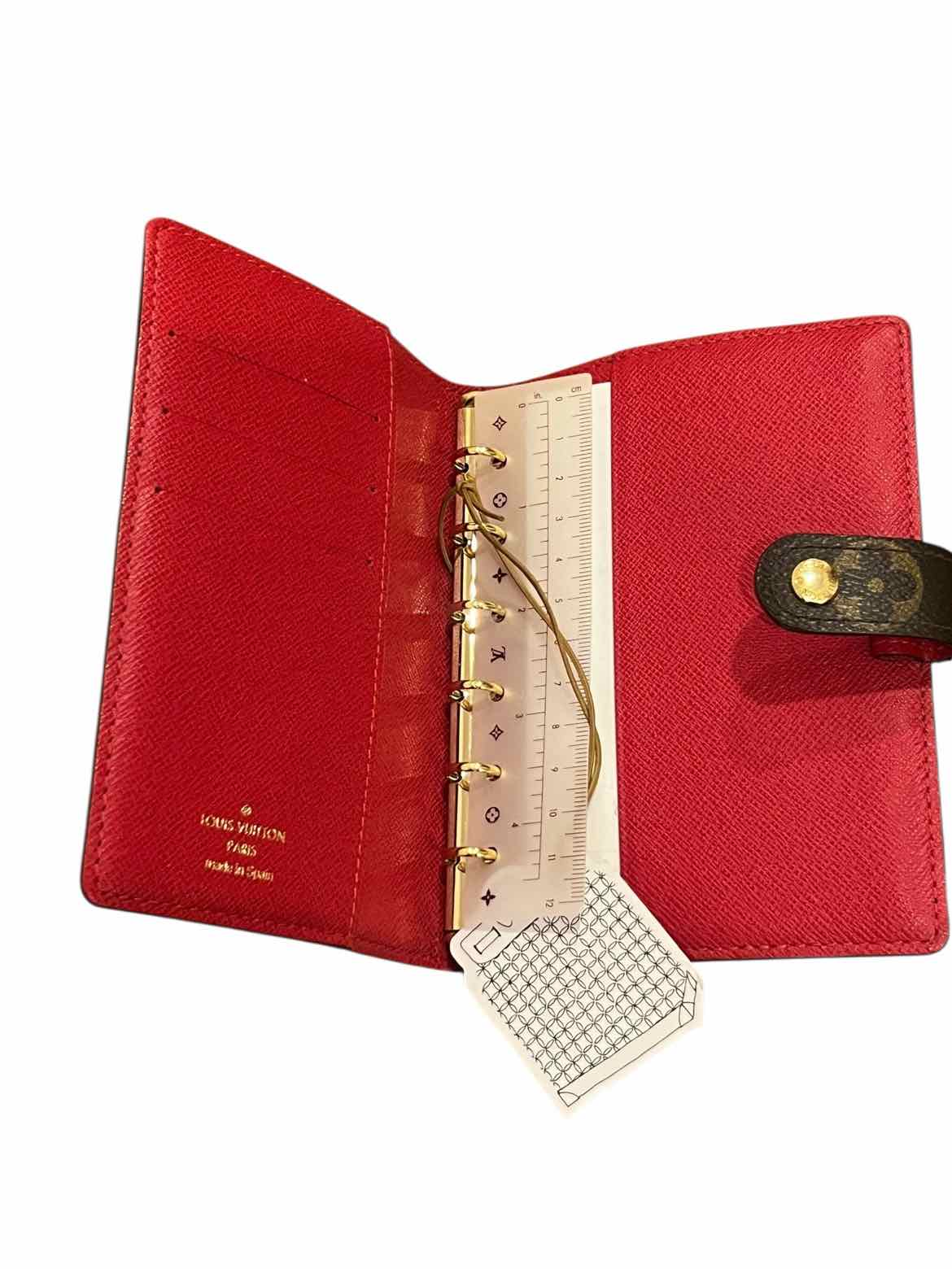 LOUIS VUITTON Size Small monogram/rouge ACCESSORIES