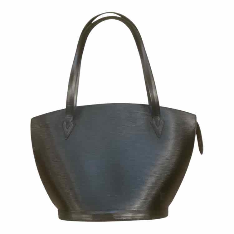 LOUIS VUITTON Size GM Black Purse