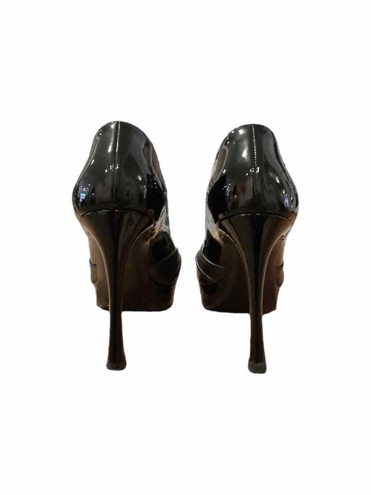 YSL Size 38.5 Black Shoes