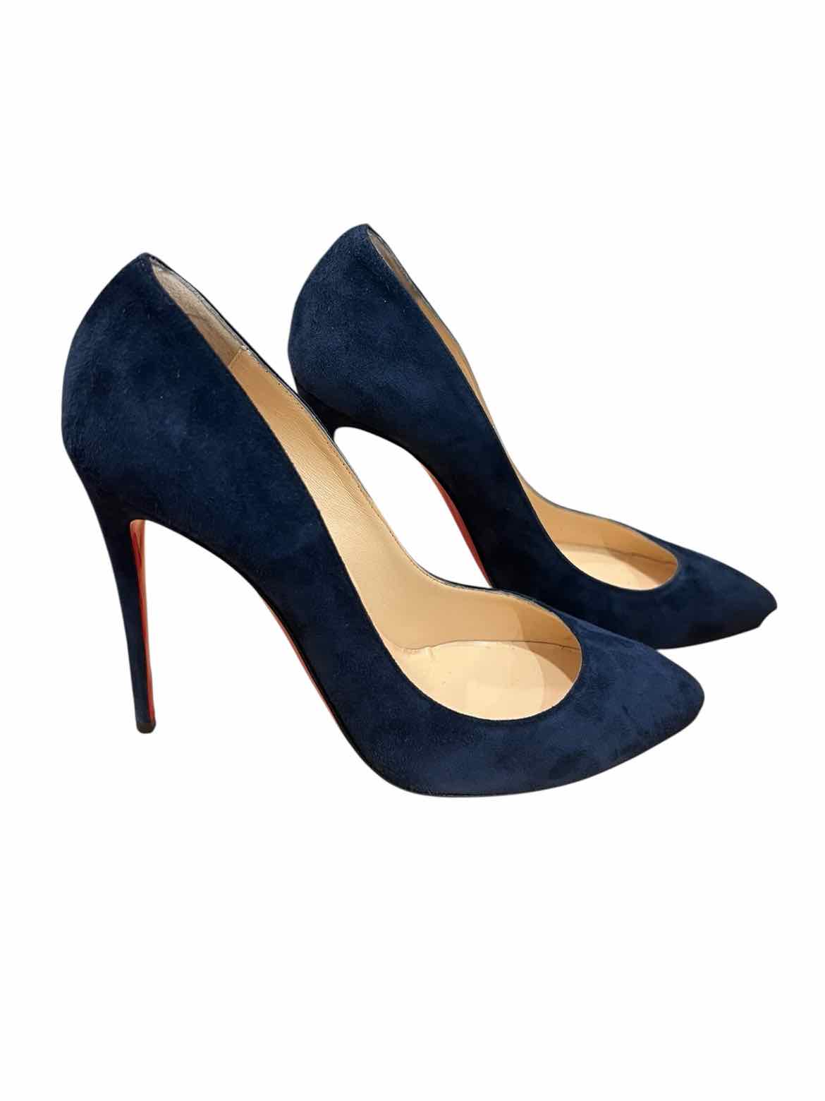 Christian Louboutin Size 38 Navy Shoes