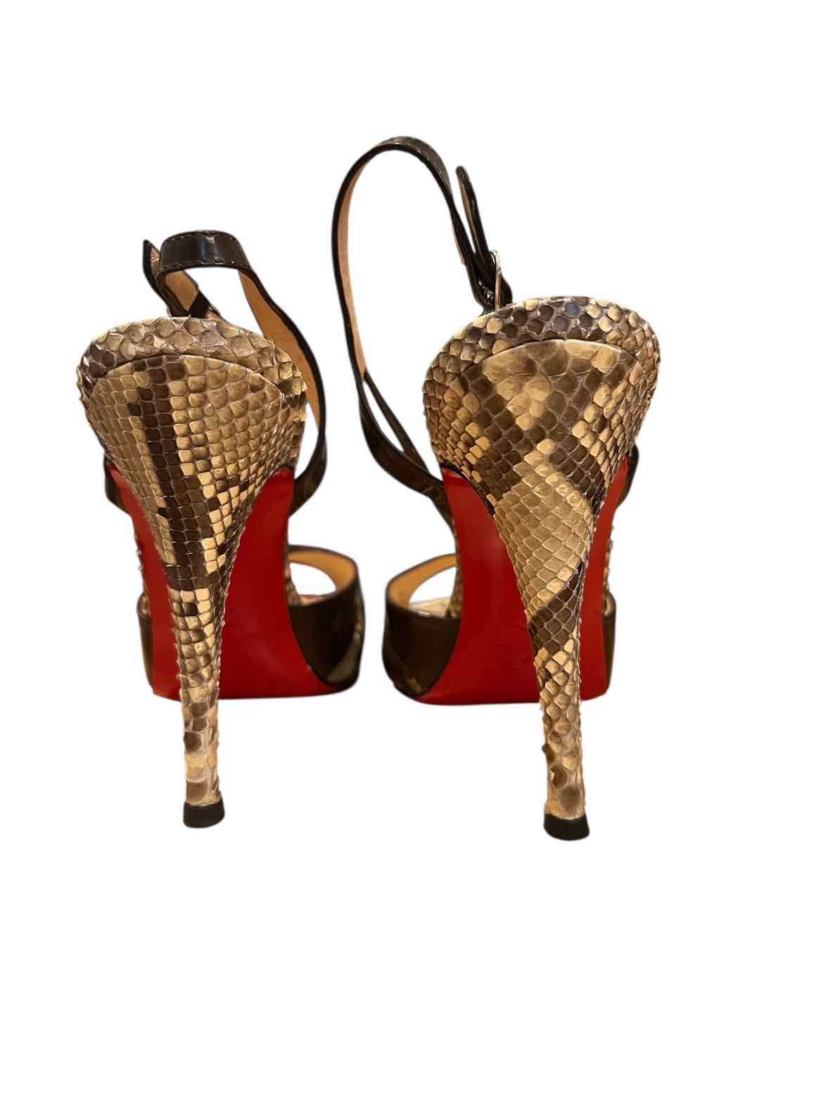 Christian Louboutin Size 38 BROWN Shoes