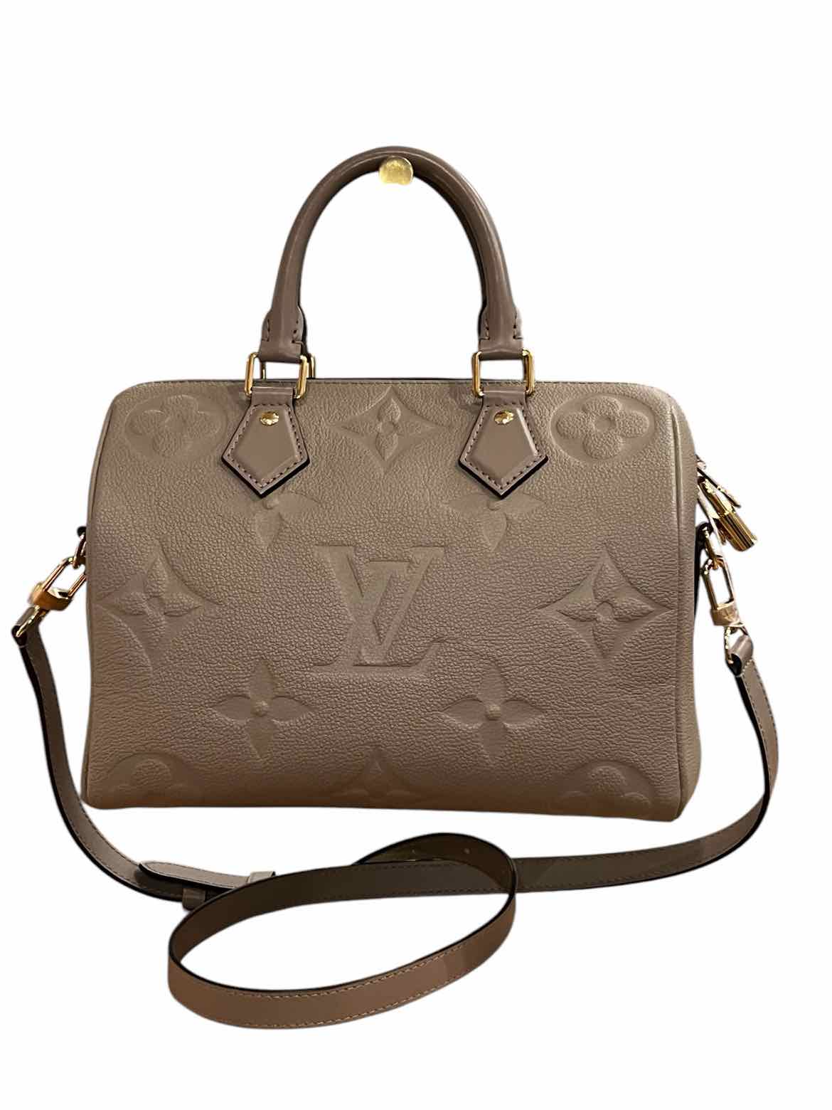 LOUIS VUITTON Size 25 Turtedove Purse
