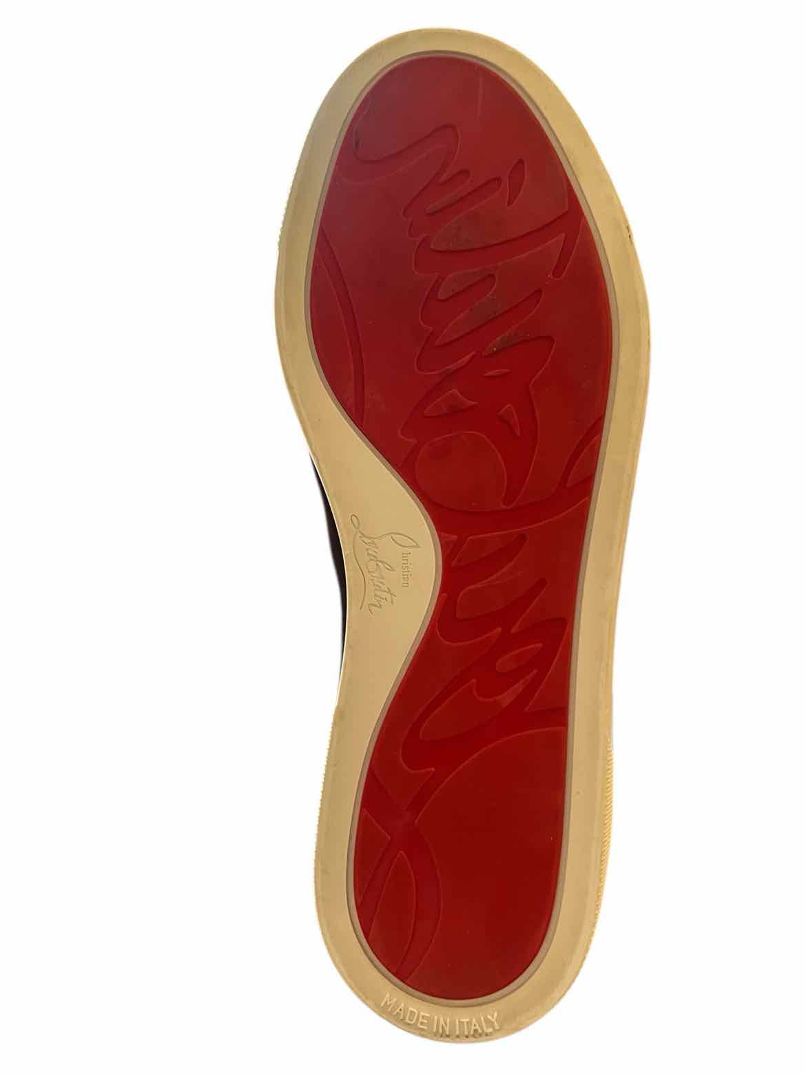 Christian Louboutin Size 38.5 black/red/white Shoes