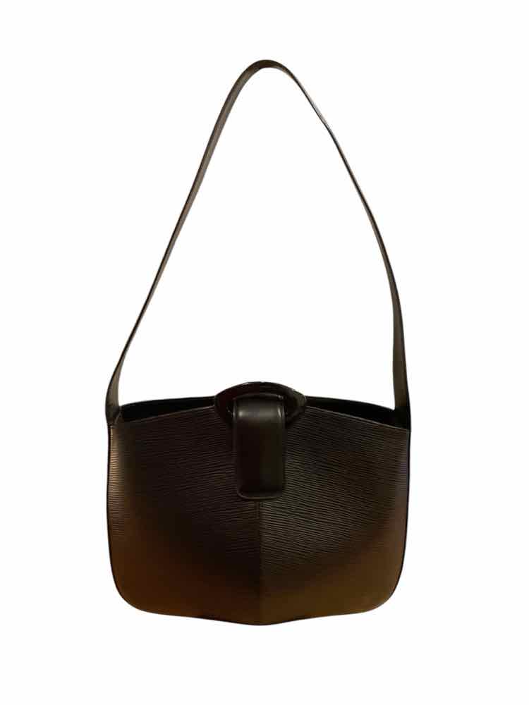LOUIS VUITTON Size Medium Black Purse
