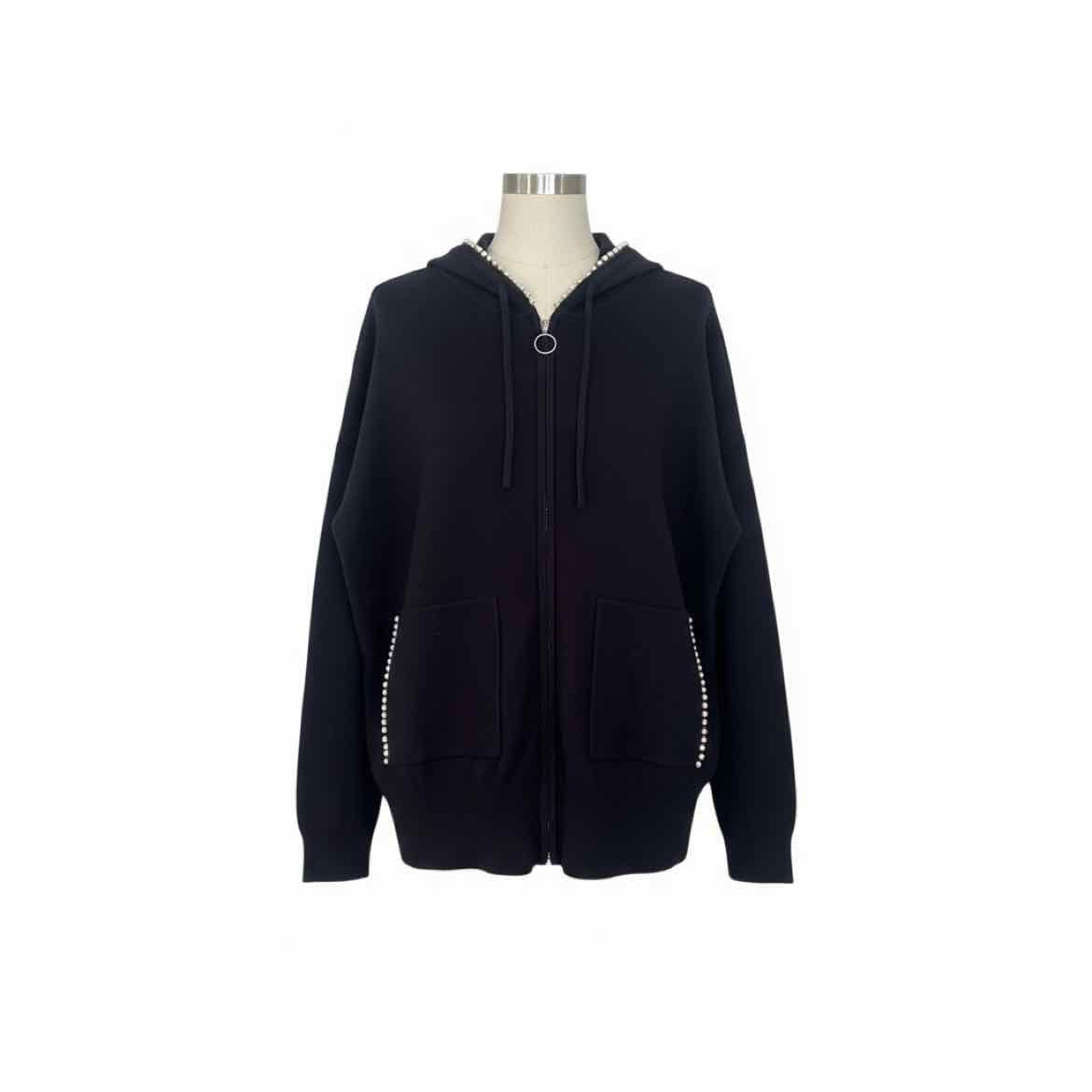 SANDRO Size 0 Black Jacket