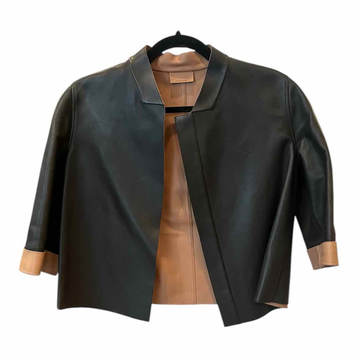 Brunello Cucinelli Size sm/med blk/biscotti BLAZER