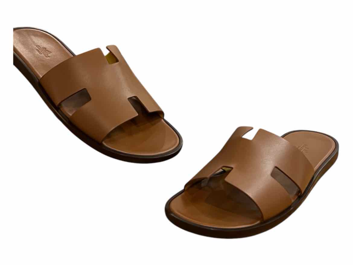 Hermes Size 45 (mens) BROWN Shoes
