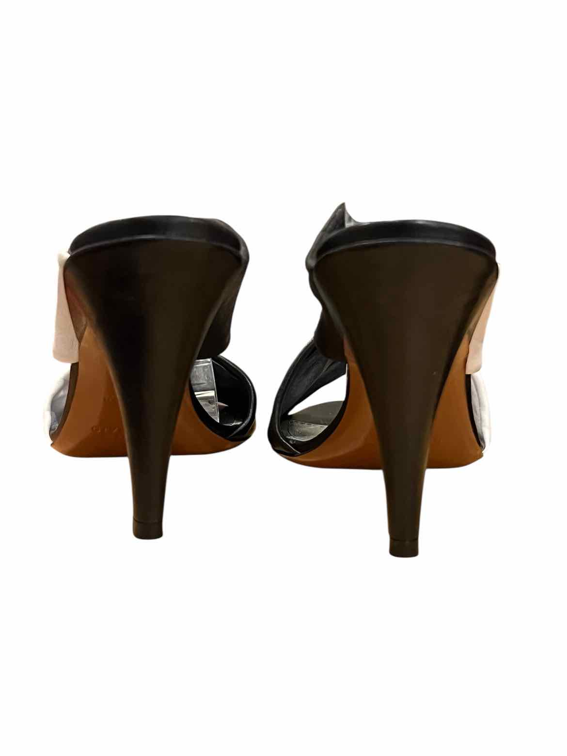 GIVENCHY Size 37.5 Black/White Shoes
