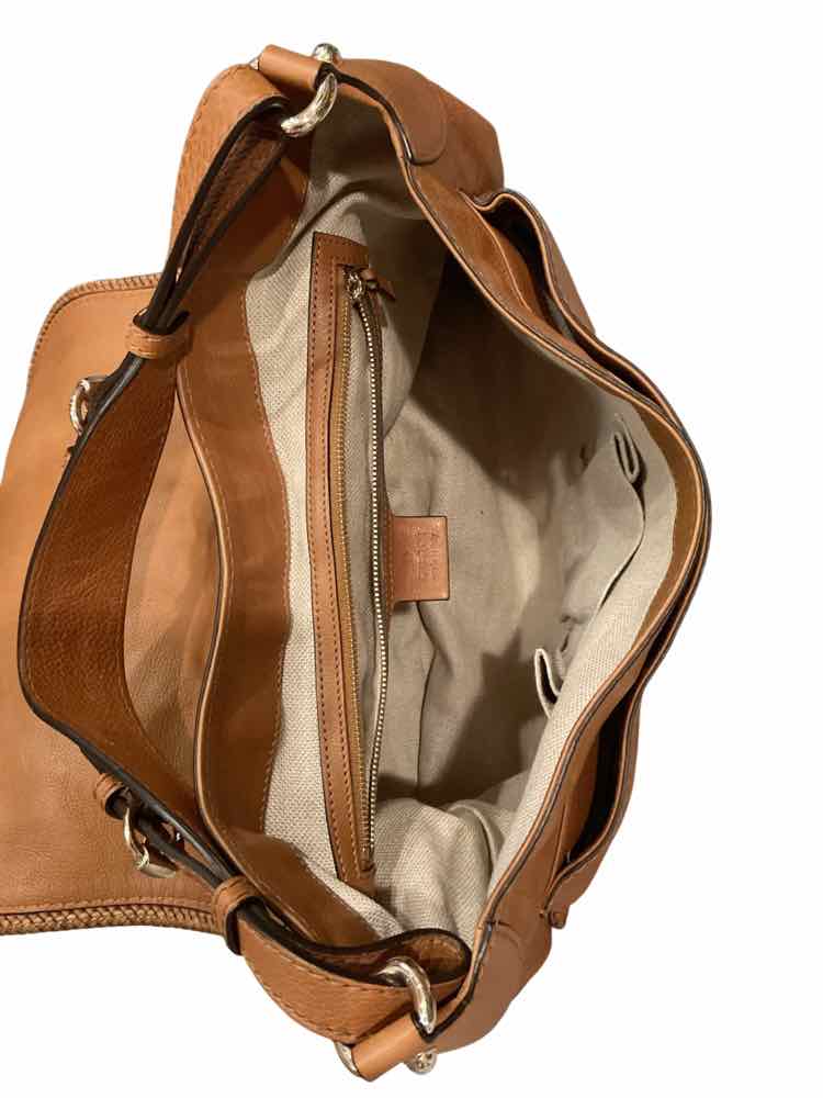 Gucci Size Large tan Marrakech Shoulder Bag Purse