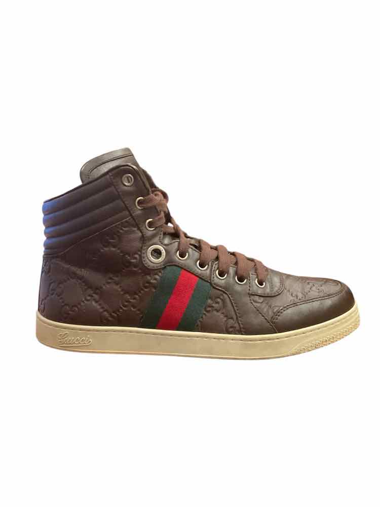 GUCCI Size 6.5 BROWN Shoes