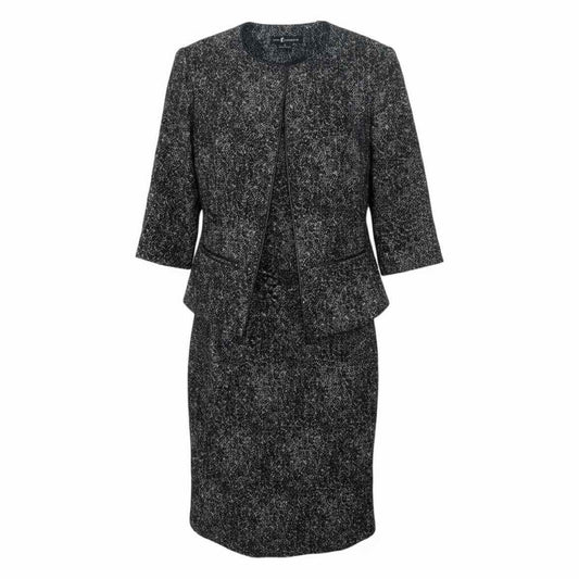 NORA GARDNER Size 4 Black/White suit