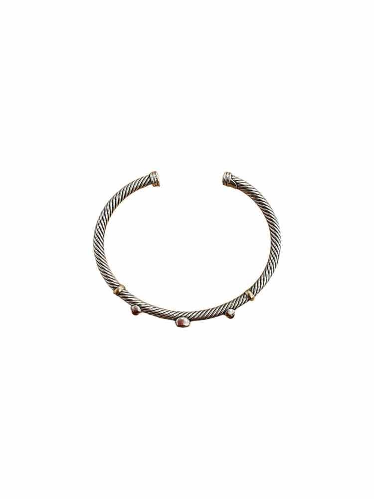 David Yurman Size Medium 925/750 Bracelet