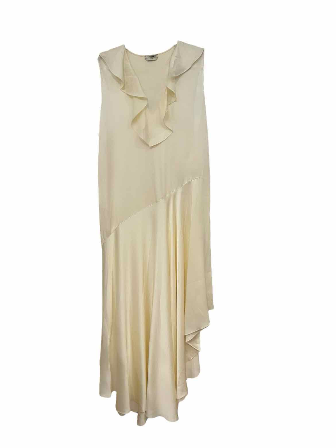Fendi Size 44 Cream Dress Fendi Size 44 Cream Dress