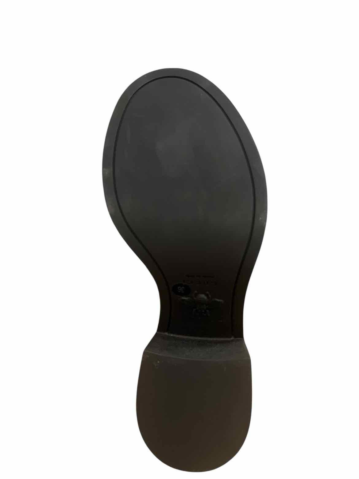 GUCCI Size 36.5 Black BOOT