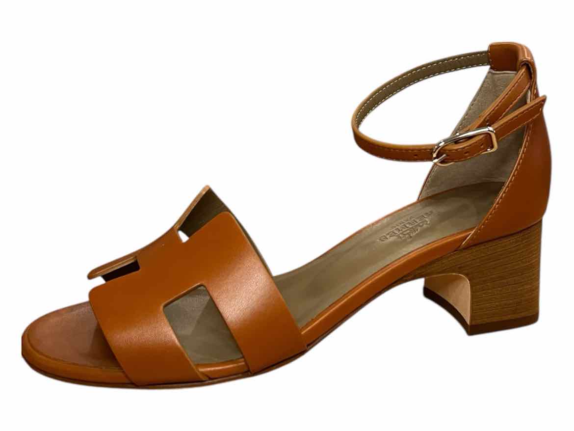 Hermes Size 36.5 BROWN Shoes