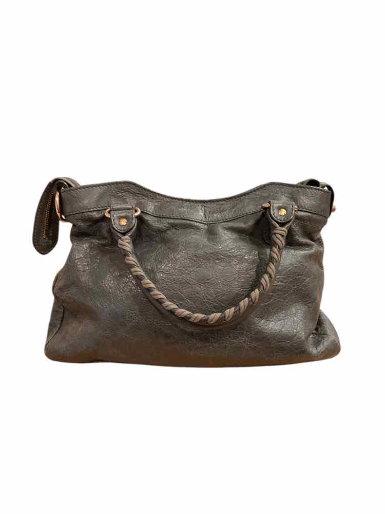BALENCIAGA Size Small Grey Purse