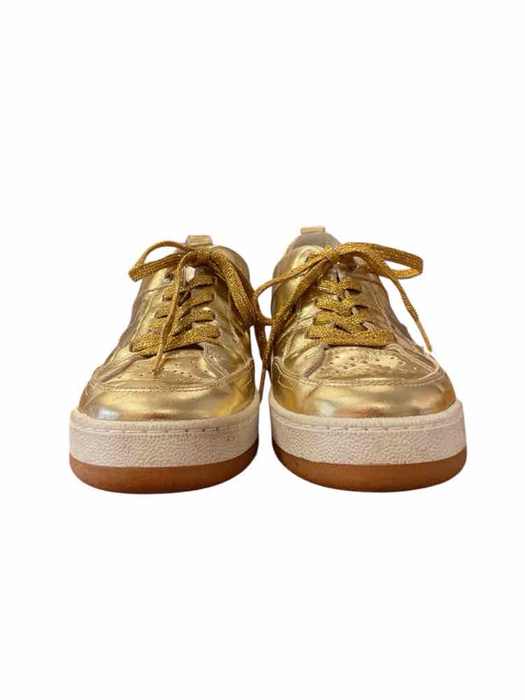 Golden Goose Size 40.5 gold metallic Shoes