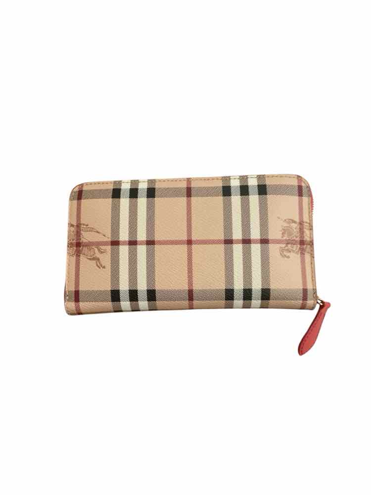 BURBERRY Size Long Haymarket Check Wallet