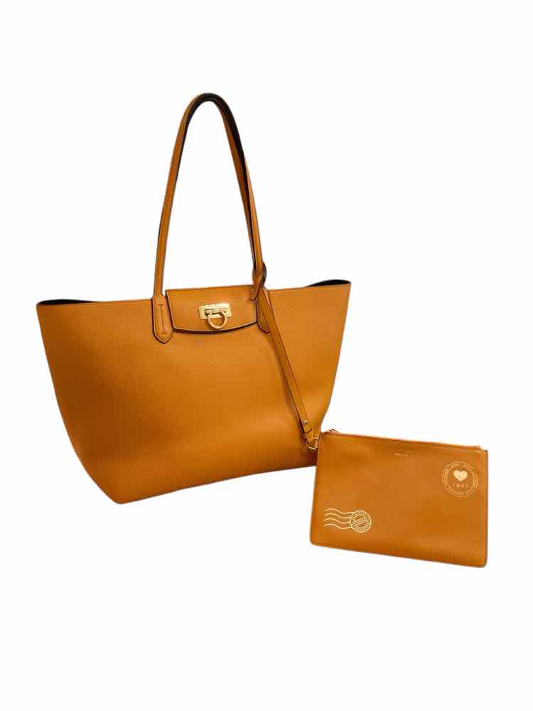 Ferragamo Orange Purse