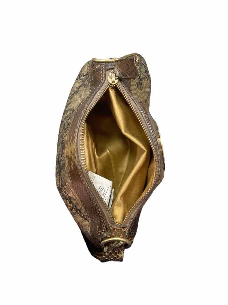 DOLCE&GABBANA Size Medium brn/blk/gold Purse