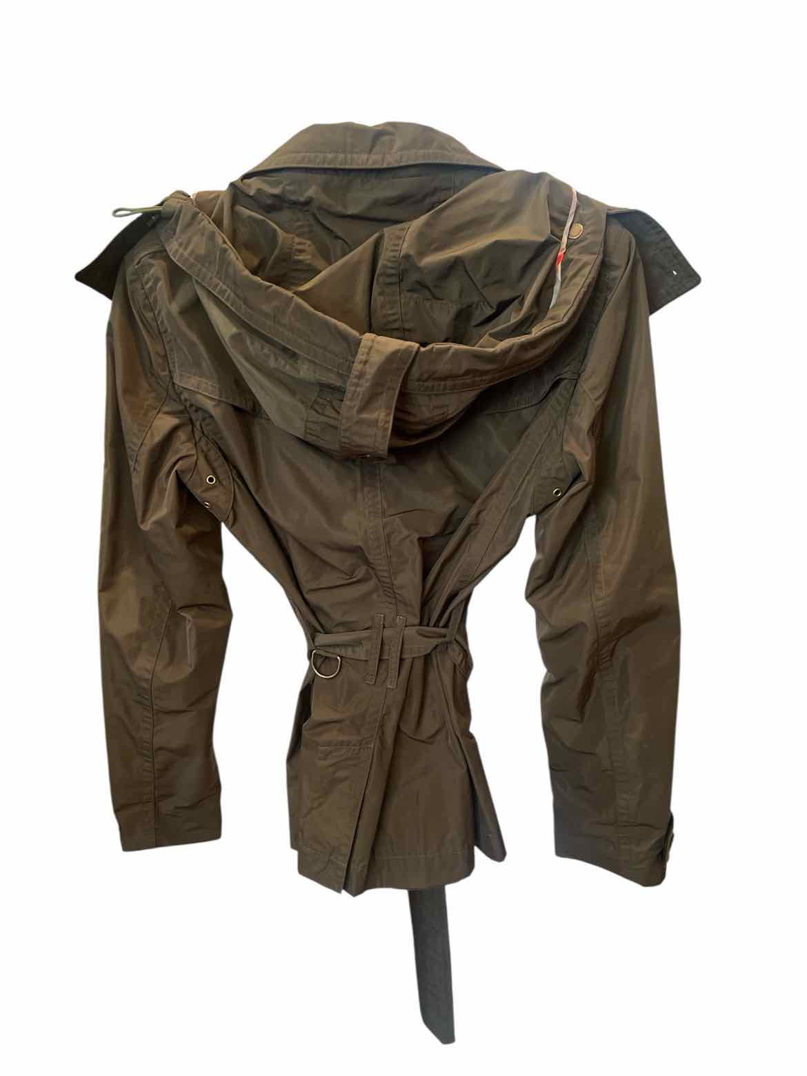 BURBERRY BRIT Size 10 army green Coat