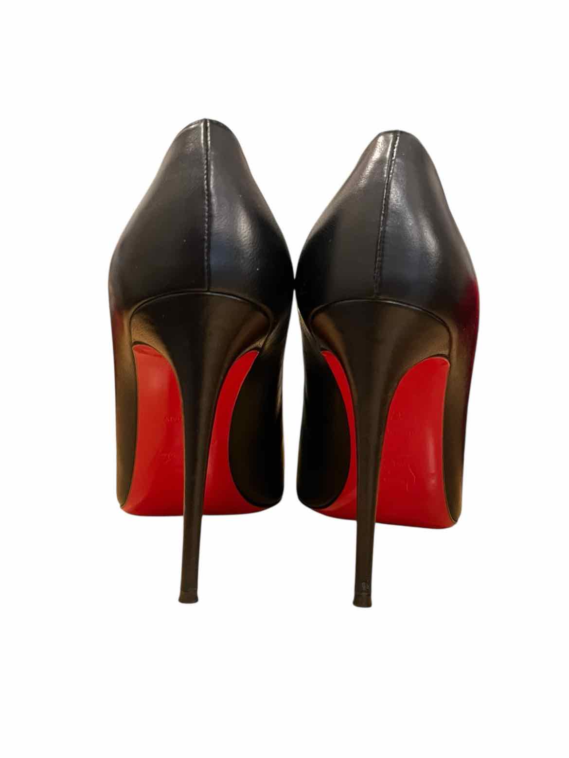 Christian Louboutin Size 37.5 Black Shoes