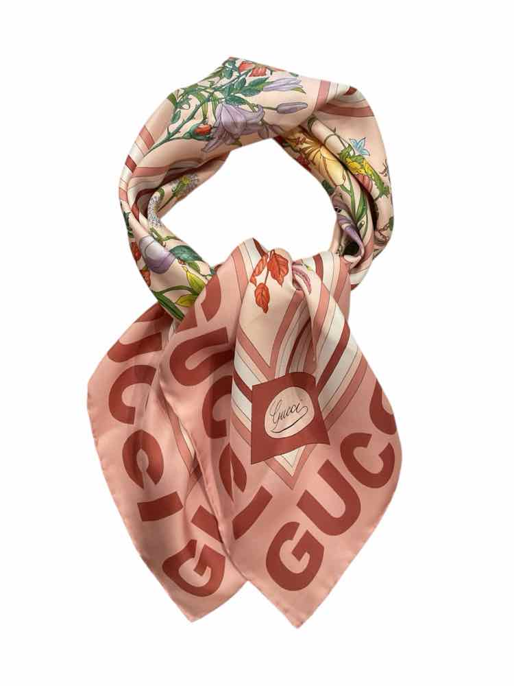 GUCCI Size 90 FLORAL Scarf