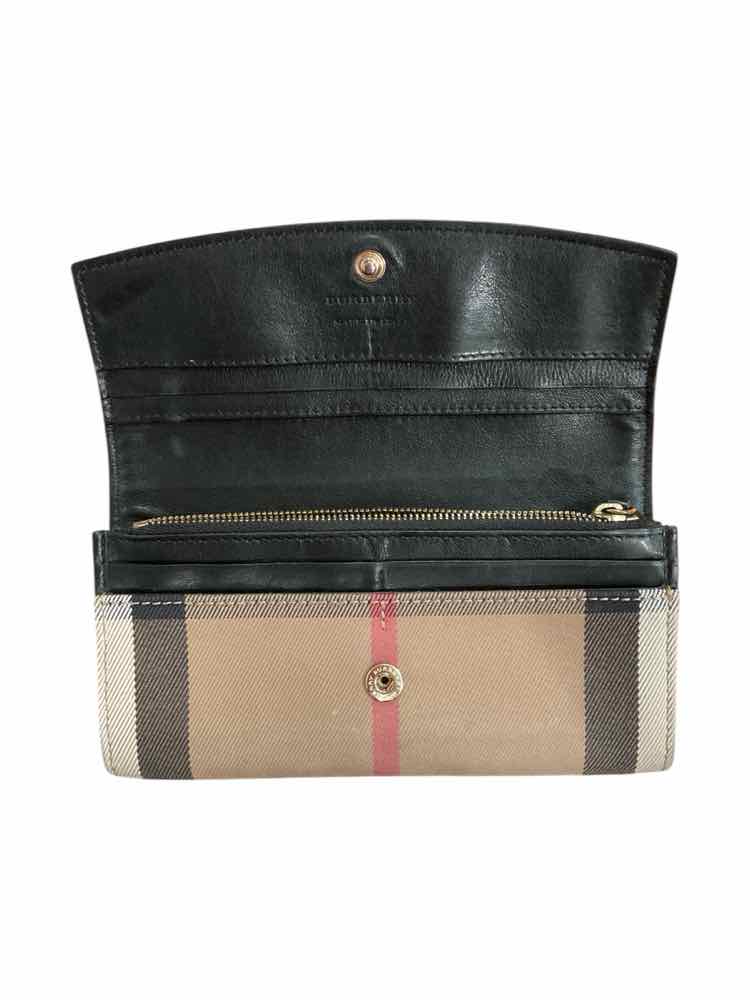 BURBERRY Size Long PLAID Wallet