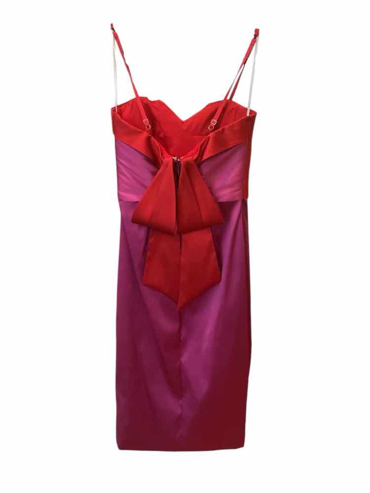MARCHESA NOTTE Size 2 PURP/RED Cocktail
