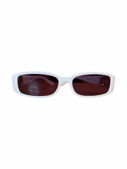 GUCCI White sunglasses