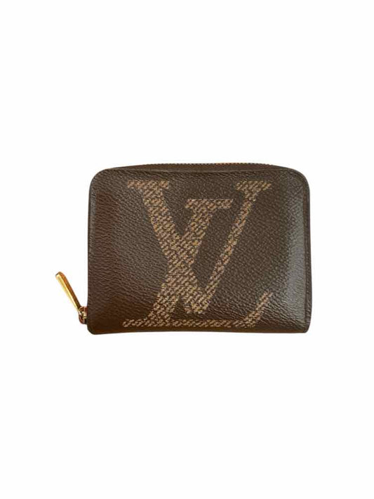 LOUIS VUITTON Size Small Brown/gold Wallet