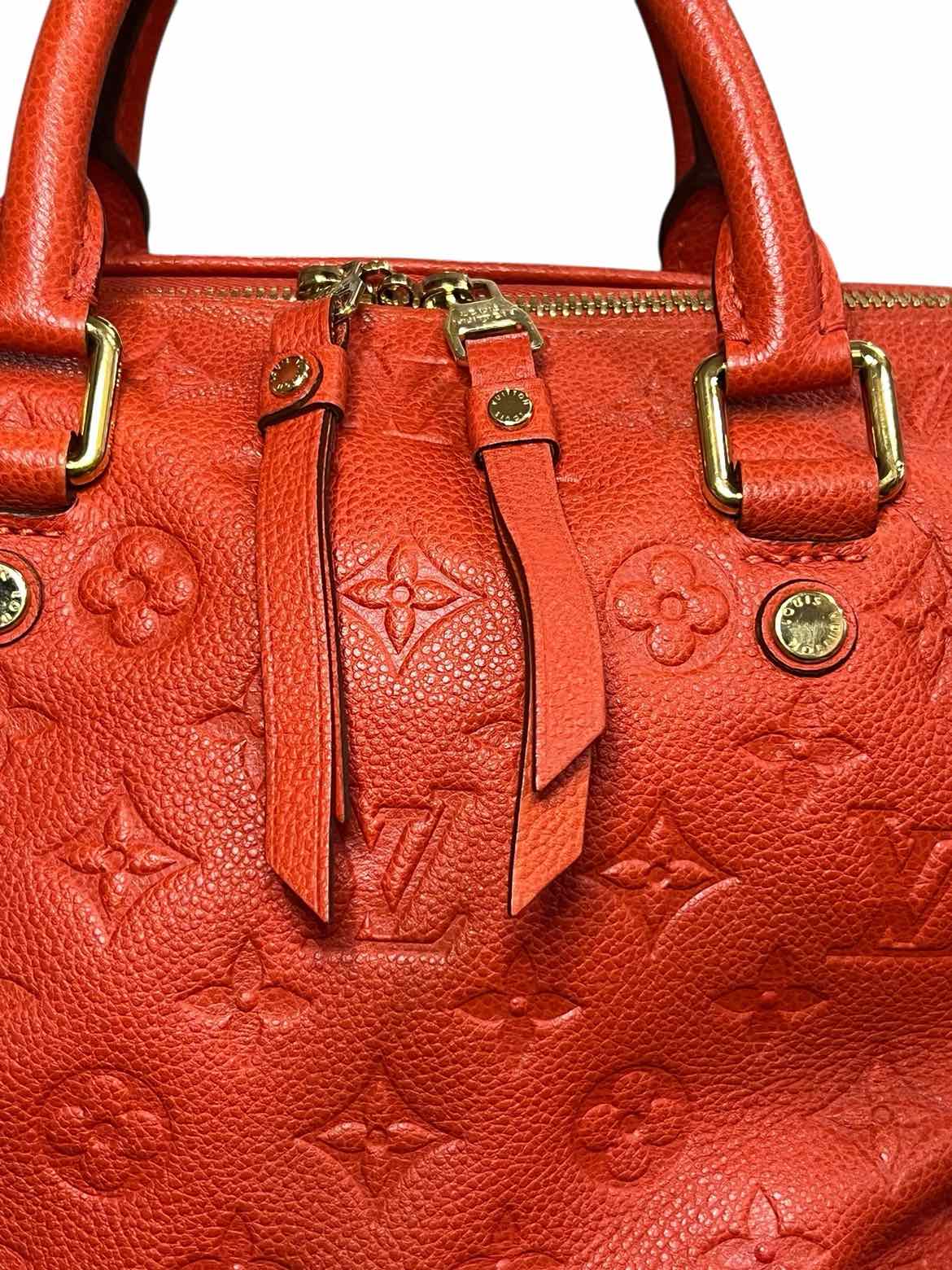 LOUIS VUITTON Size 25 Red Purse