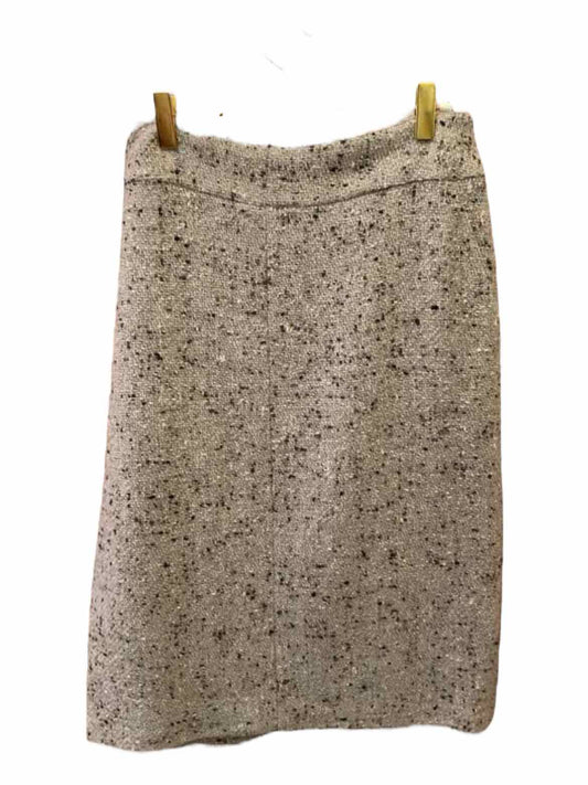 Chanel Size Large grey/brn/blk Skirt