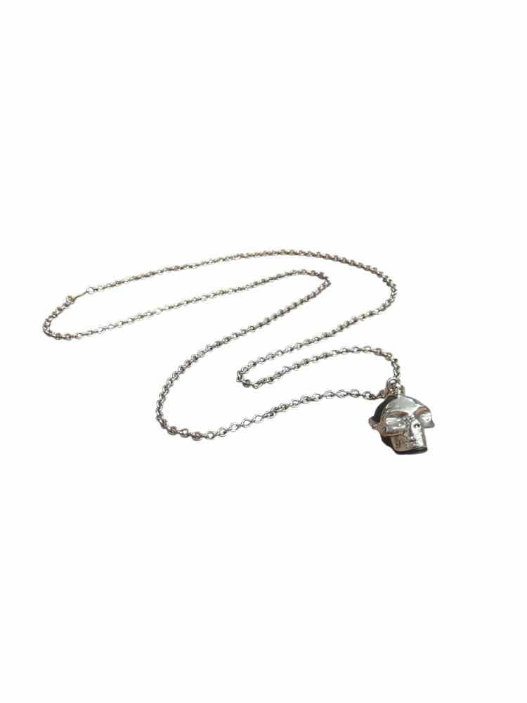 Alexander McQueen BLK/SILVER Necklace