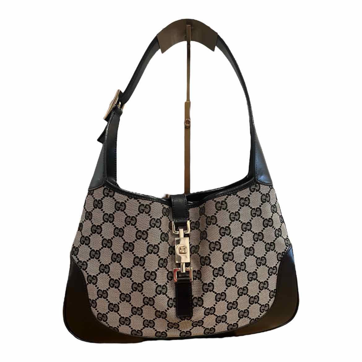 GUCCI Size Medium black/logo Purse