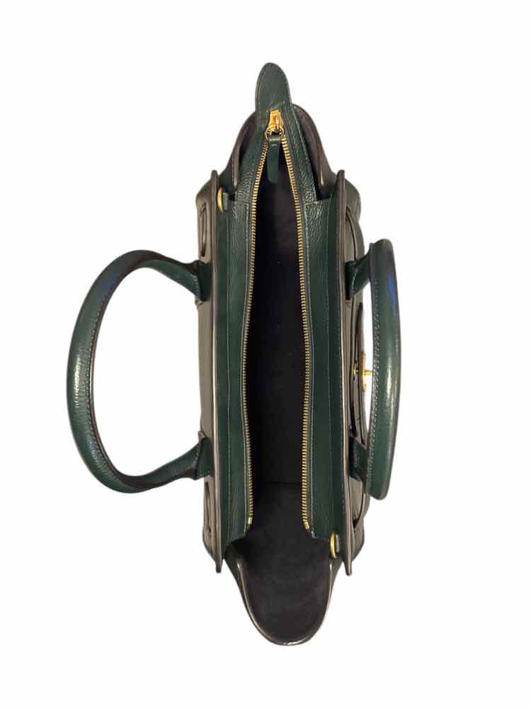 MULBERRY dark green Purse