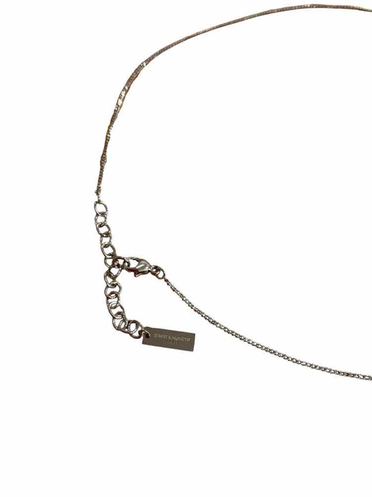 Saint Laurent Palladium Necklace