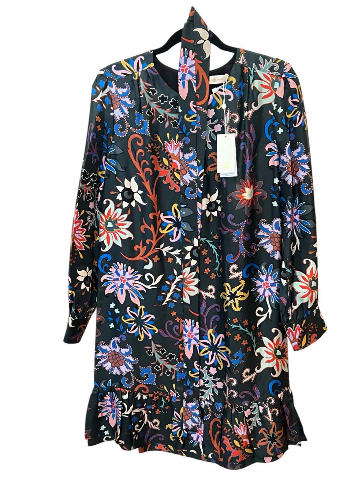 Tory Burch Size 8 green multi Dress