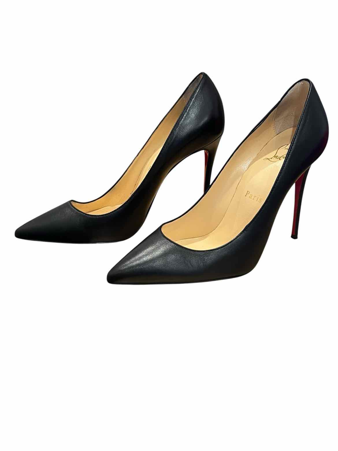 Christian Louboutin Size 37.5 Black Shoes