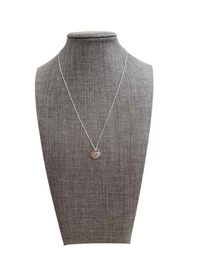 Tiffany & Co. Size 16 ss/blue Necklace