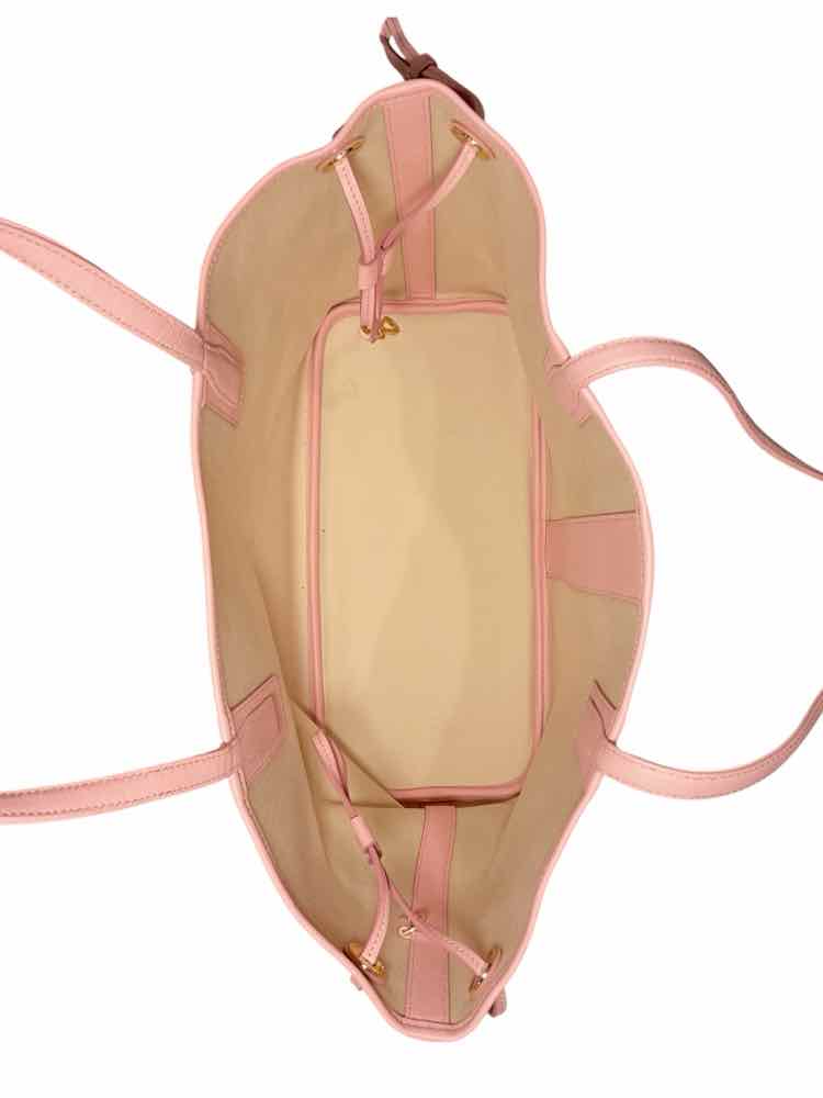 MCM Size Medium pink/gold hardware Purse